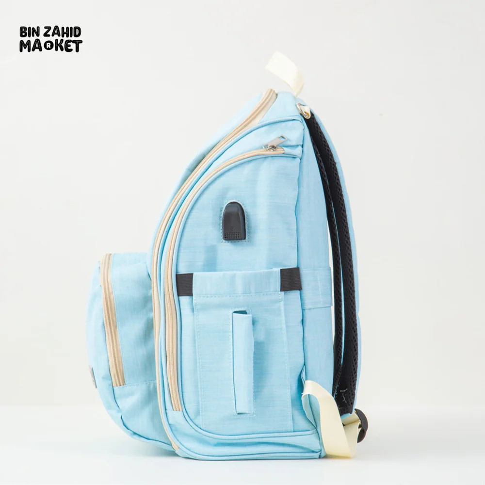 WATERPROOF MOMMY BAG HIGH-END MULTI-FUNCTIONAL BACKPACK - Image 20