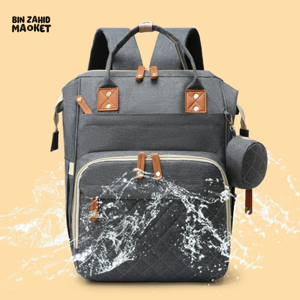 WOMEN'S BACKPACK LARGE CAPACITY WATERPROOF OXFORD CLOTH MUMMY BAG DIAPER STORAGE FASHION - Image 17