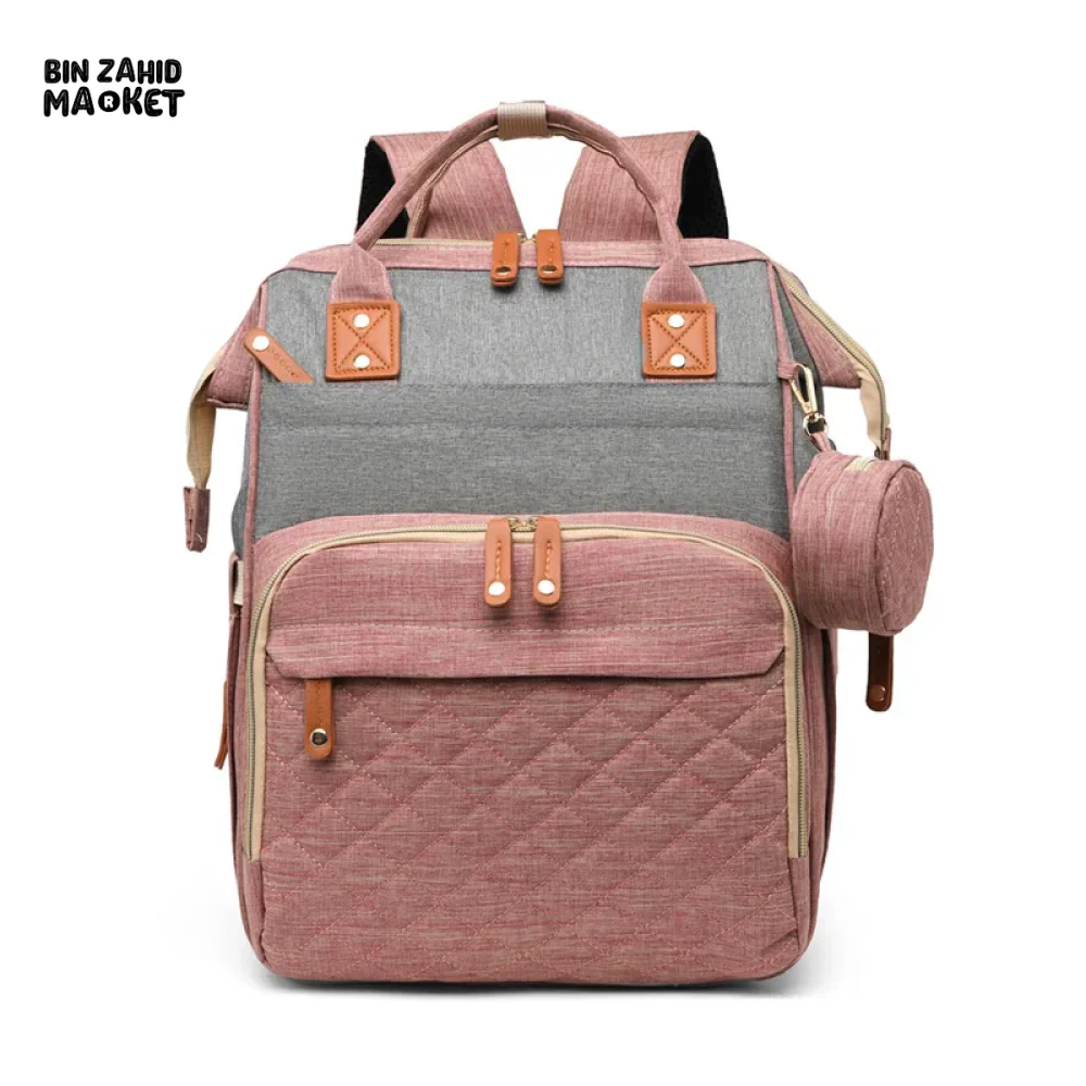 WOMEN'S BACKPACK LARGE CAPACITY WATERPROOF OXFORD CLOTH MUMMY BAG DIAPER STORAGE FASHION - Image 19