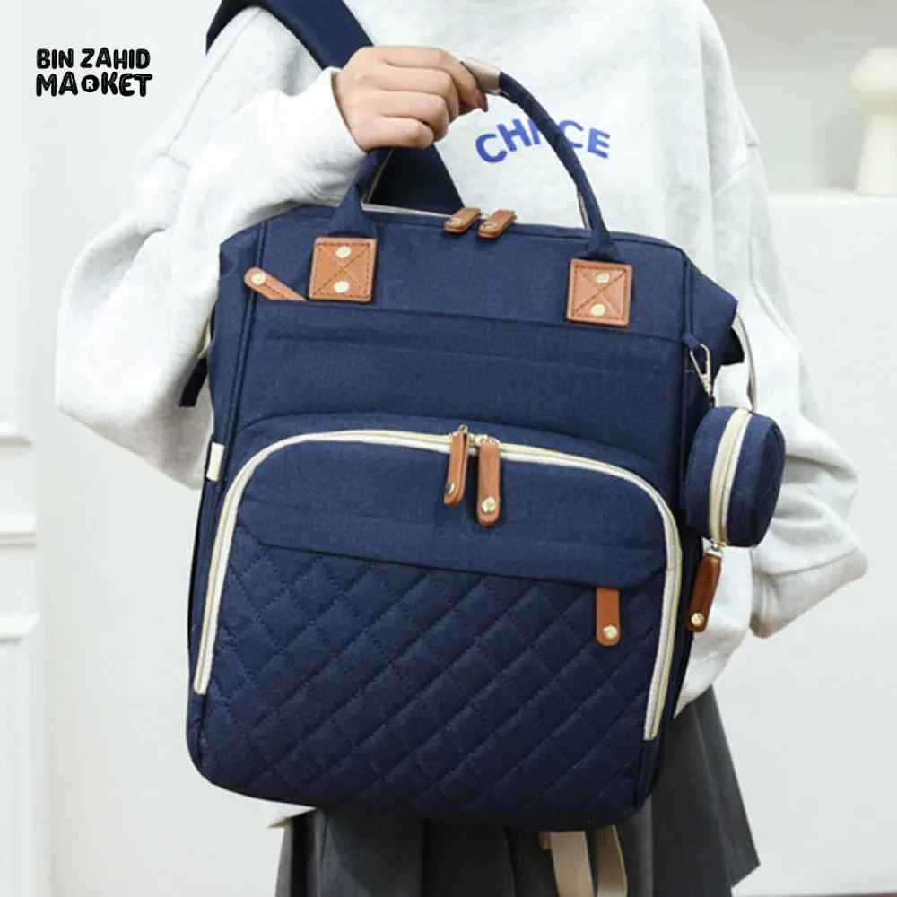 WOMEN'S BACKPACK LARGE CAPACITY WATERPROOF OXFORD CLOTH MUMMY BAG DIAPER STORAGE FASHION - Image 22