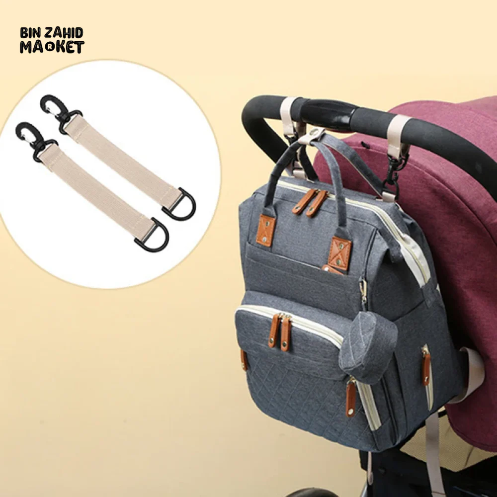 WOMEN'S BACKPACK LARGE CAPACITY WATERPROOF OXFORD CLOTH MUMMY BAG DIAPER STORAGE FASHION - Image 7