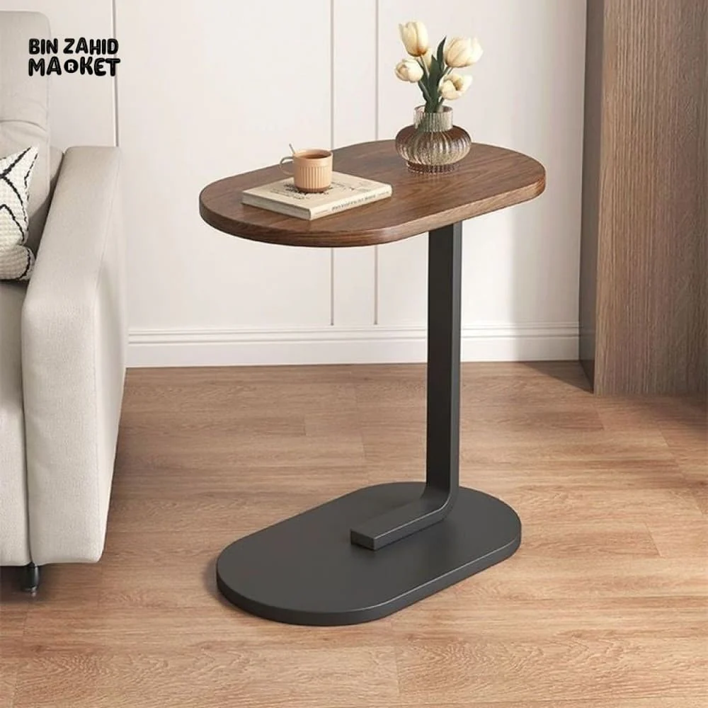WOODEN SIDE TABLE - Image 4