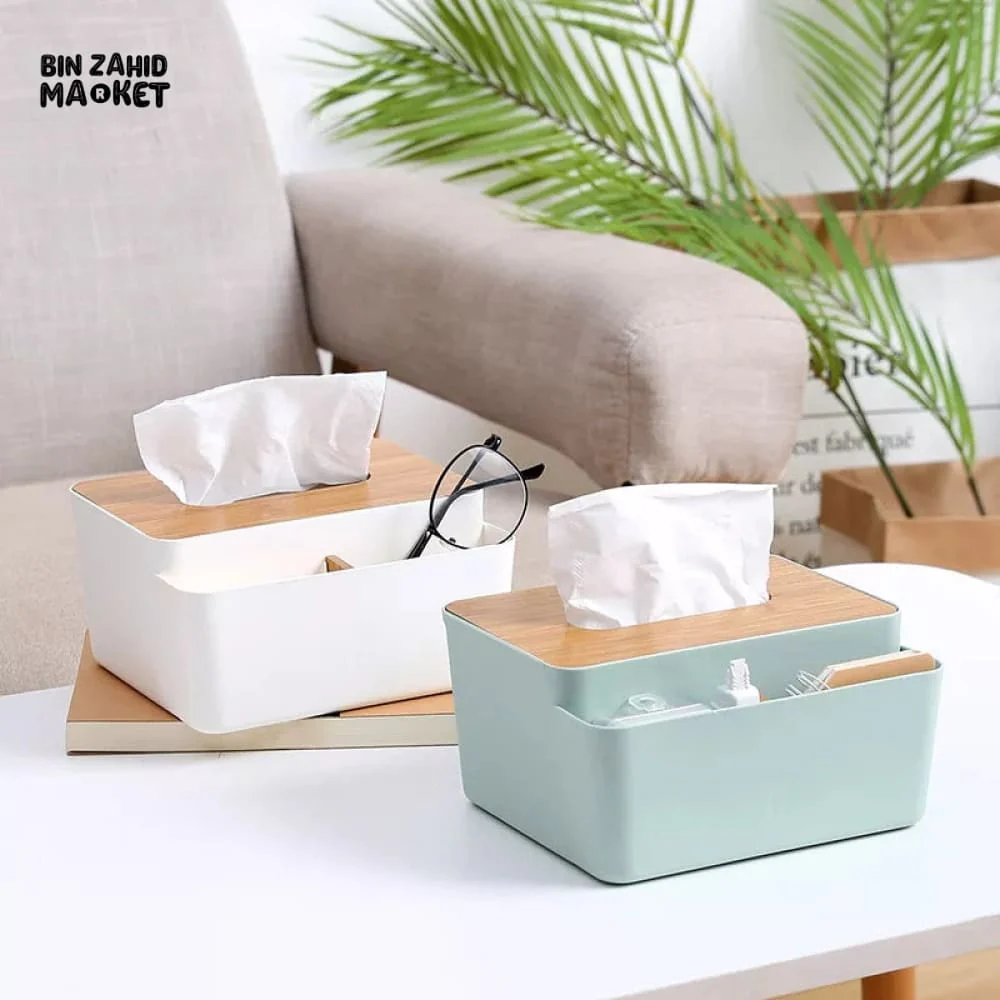 WOODEN TOP TISSUE BOX - Image 4