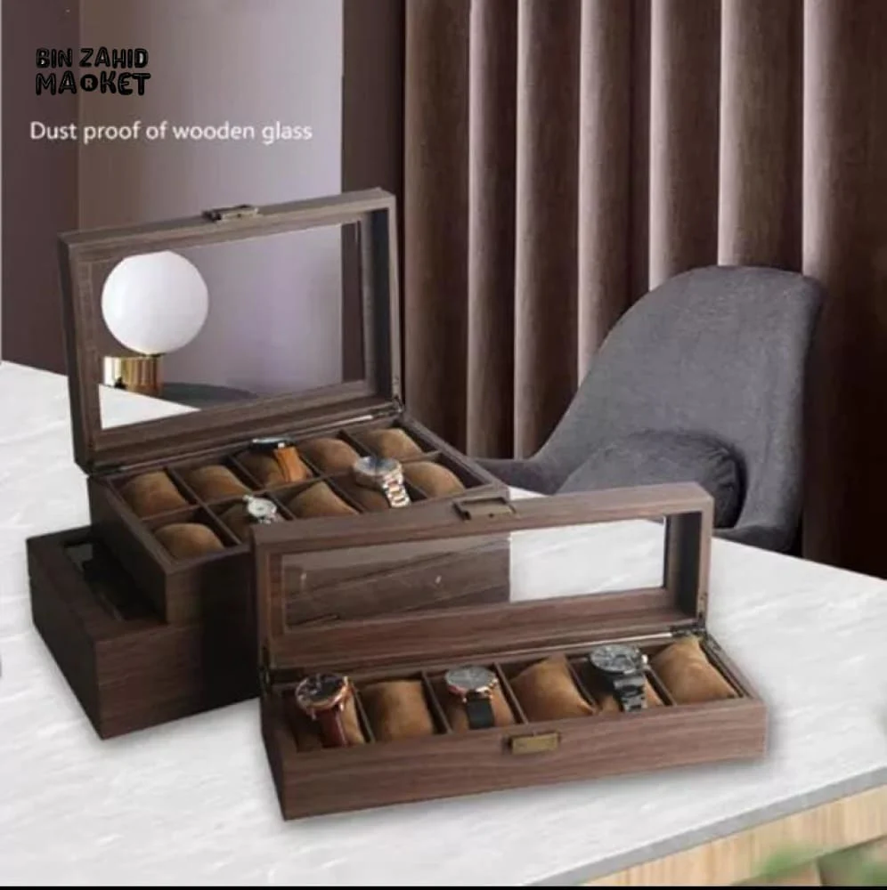WOODEN WATCH STORAGE BOX - Image 10