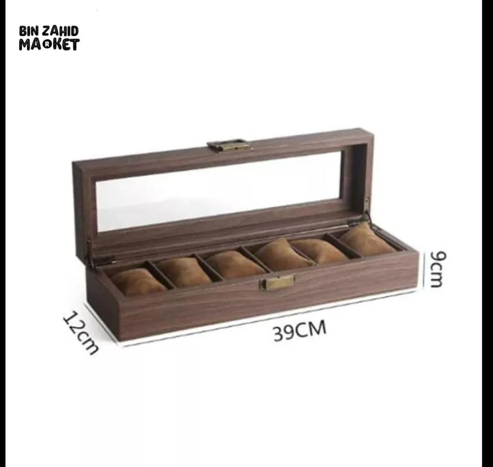 WOODEN WATCH STORAGE BOX - Image 18