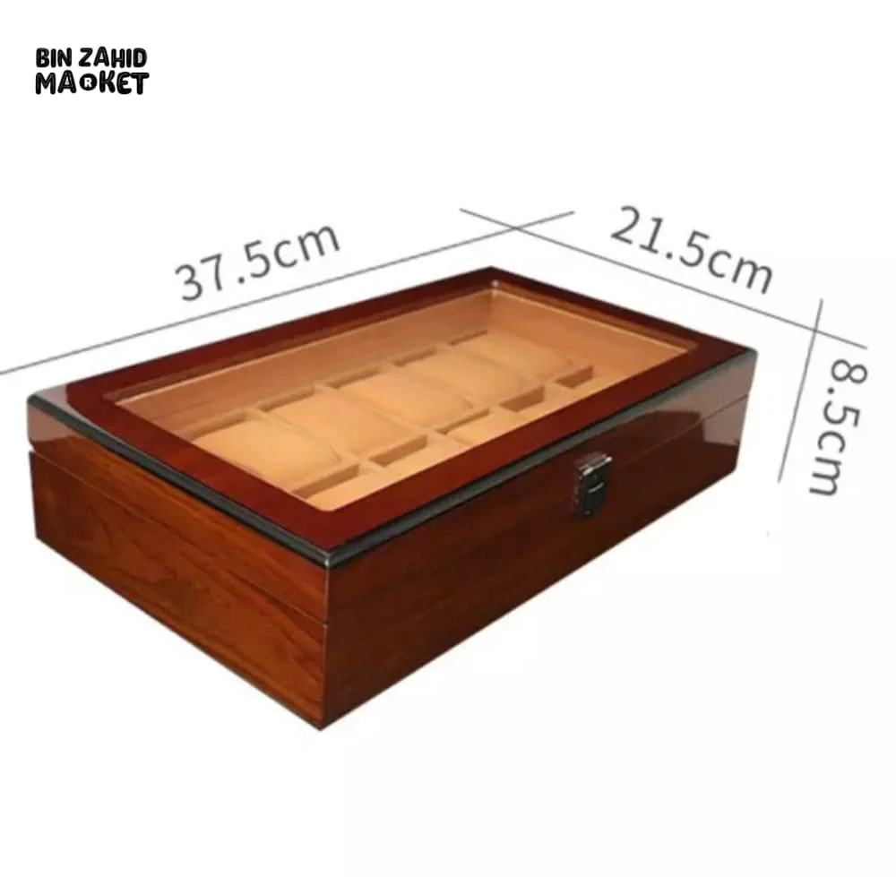 WOODEN WATCH STORAGE BOX - Image 19