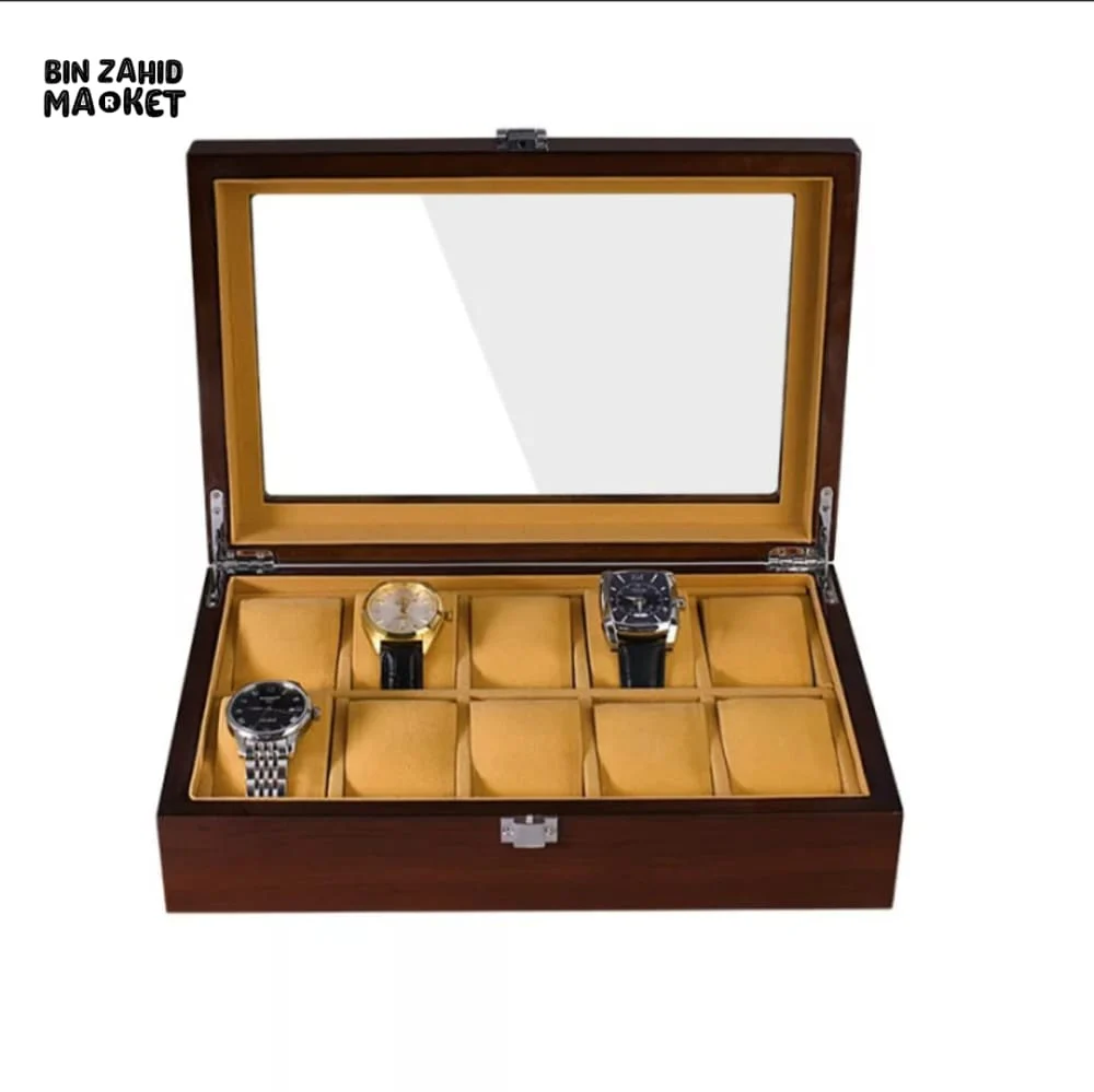 WOODEN WATCH STORAGE BOX - Image 5
