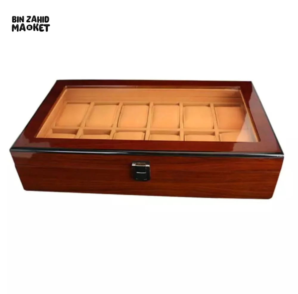WOODEN WATCH STORAGE BOX - Image 7