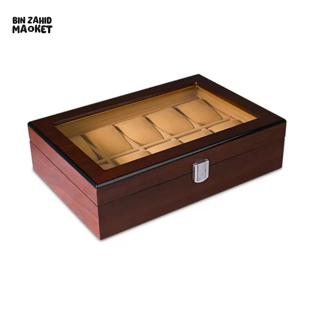 WOODEN WATCH STORAGE BOX - Image 8