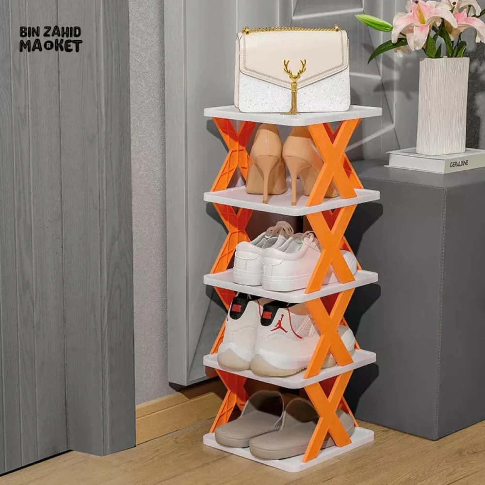 X-SHAPED ZIGZAG SHOE RACK - Image 3