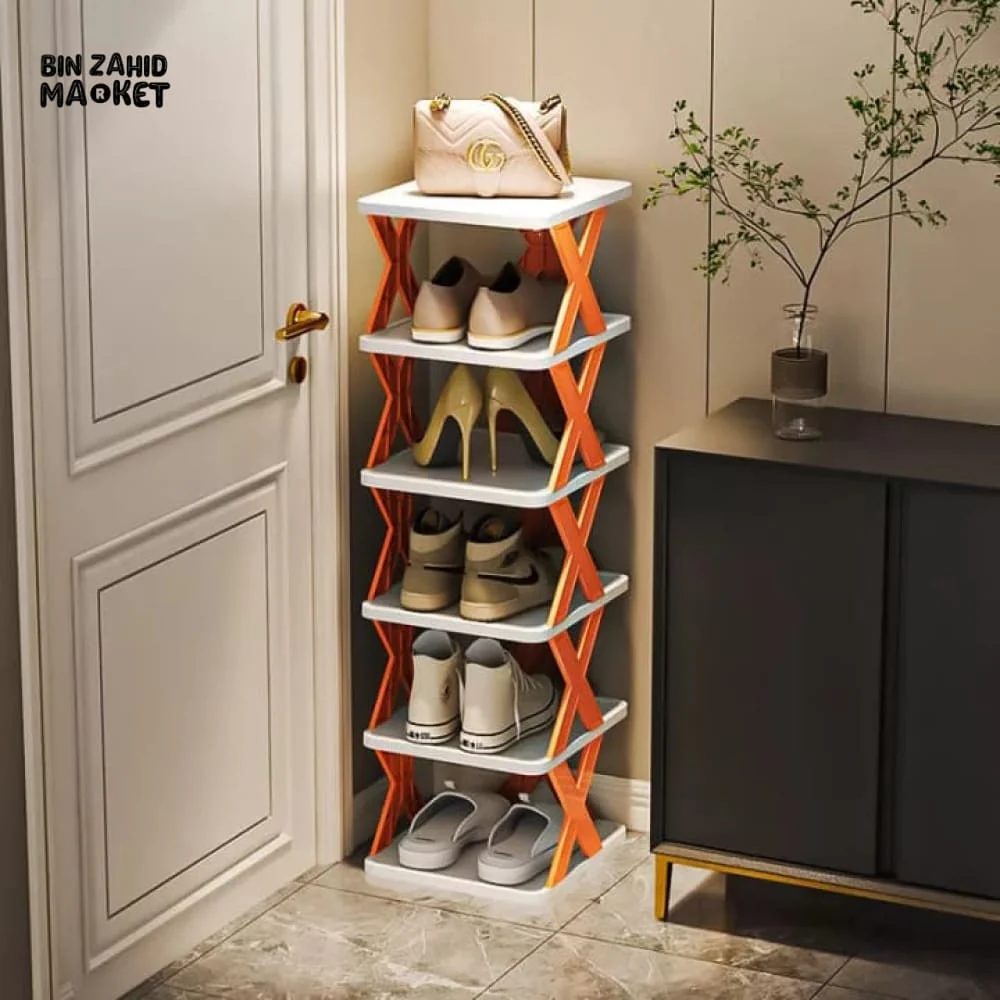 X-SHAPED ZIGZAG SHOE RACK - Image 4