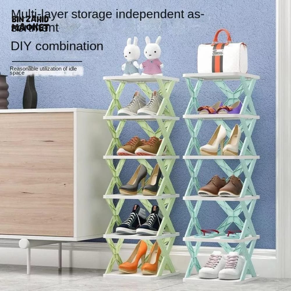 X-SHAPED ZIGZAG SHOE RACK - Image 5